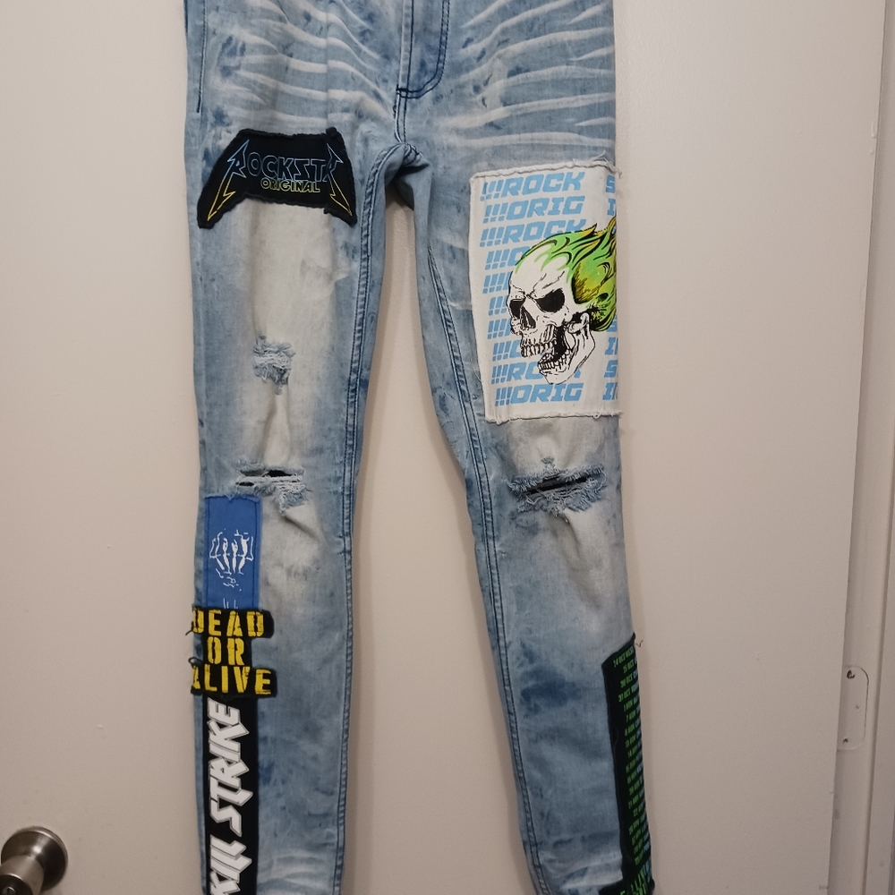Mens denim set